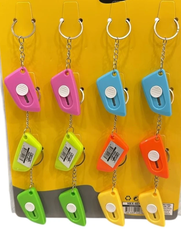 NEROX MİNİ FALÇATA ANAHTARLIK / 12Lİ PAKET